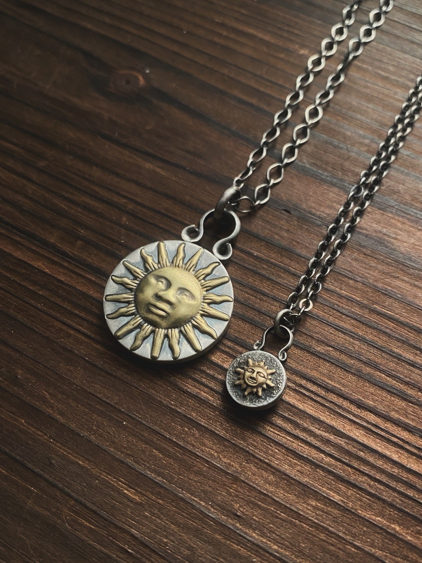 Reversible Luminary Medallion Pendant {5 Week Preorder ✦ Choose Your Chain Length}