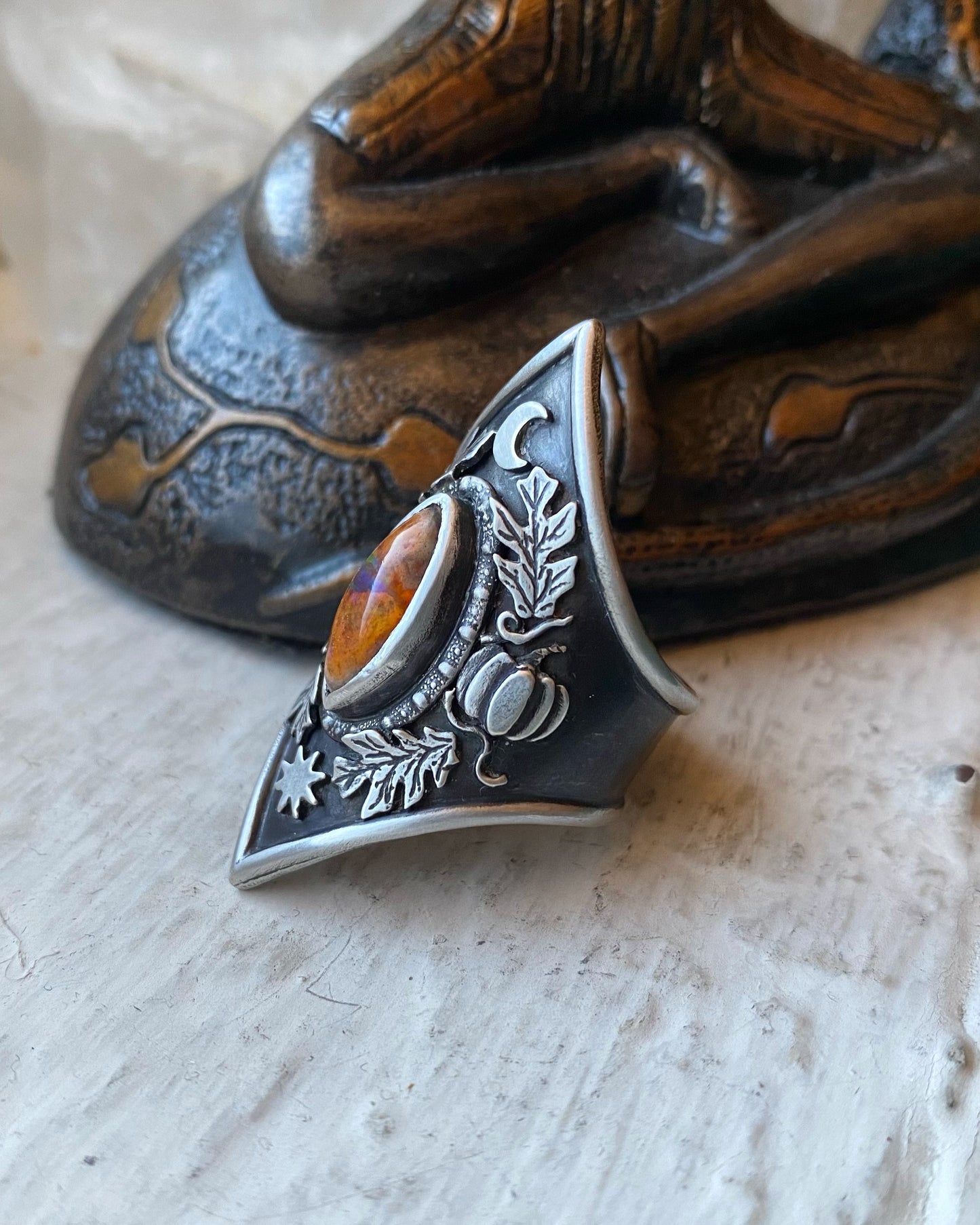 Ancestral Magic Saddle Ring