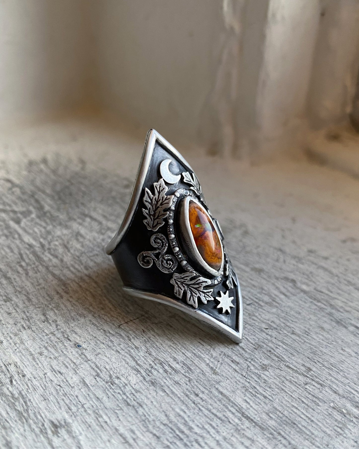 Ancestral Magic Saddle Ring