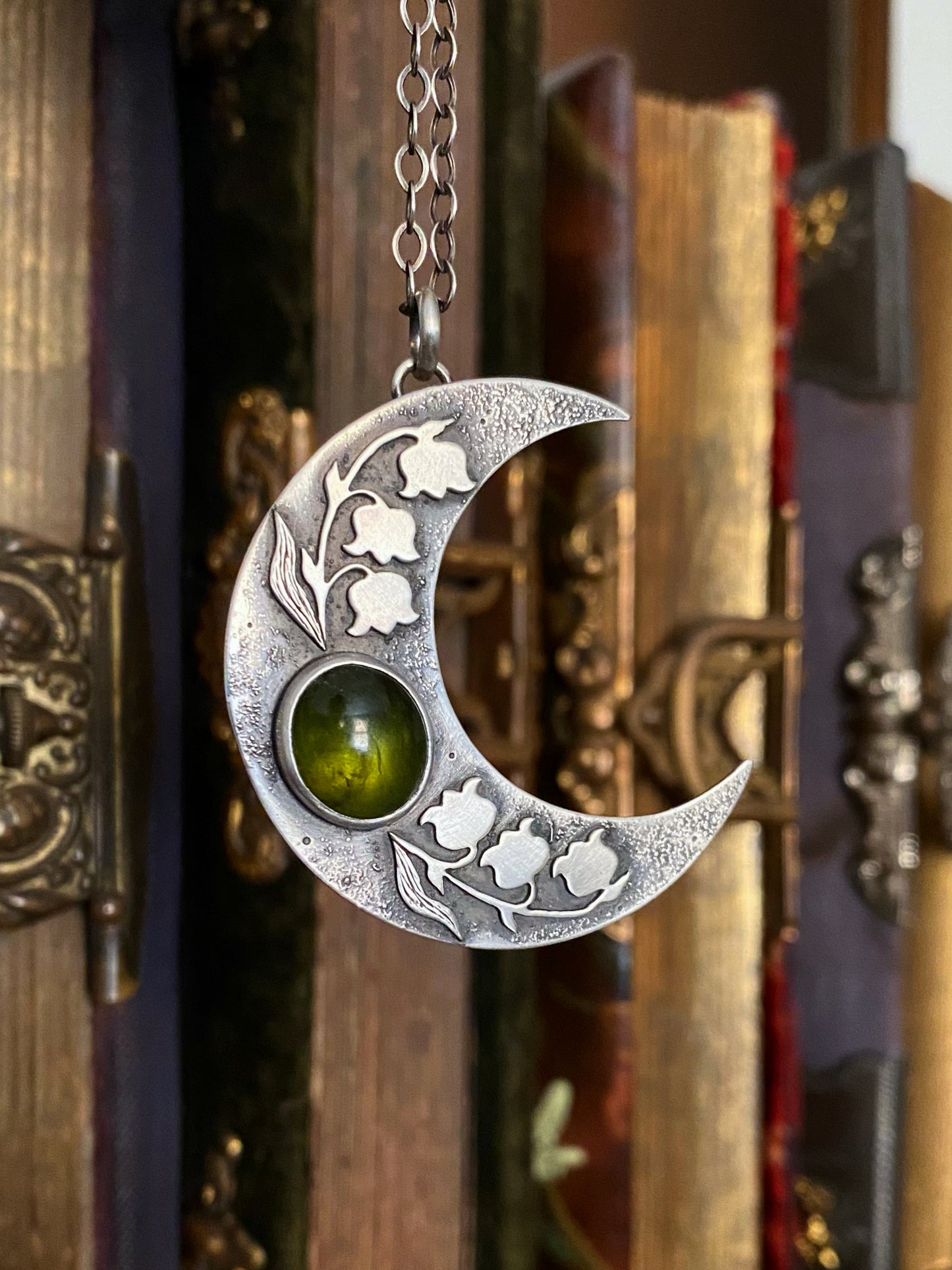The Guiding Light of Lily of the Valley Pendant