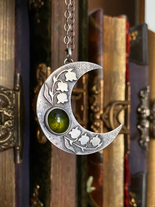 The Guiding Light of Lily of the Valley Pendant