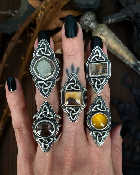 Triquetra Rings