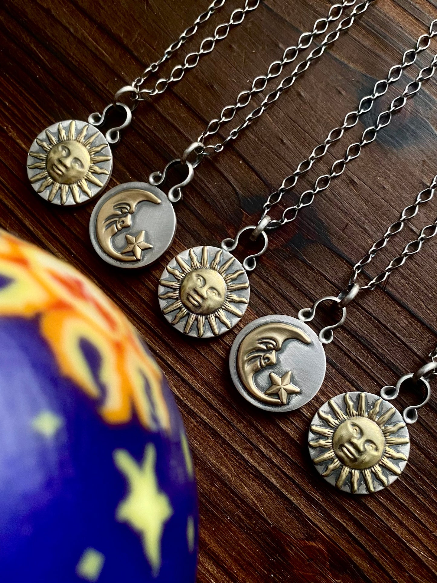 Reversible Luminary Medallion Pendant {5 Week Preorder ✦ Choose Your Chain Length}