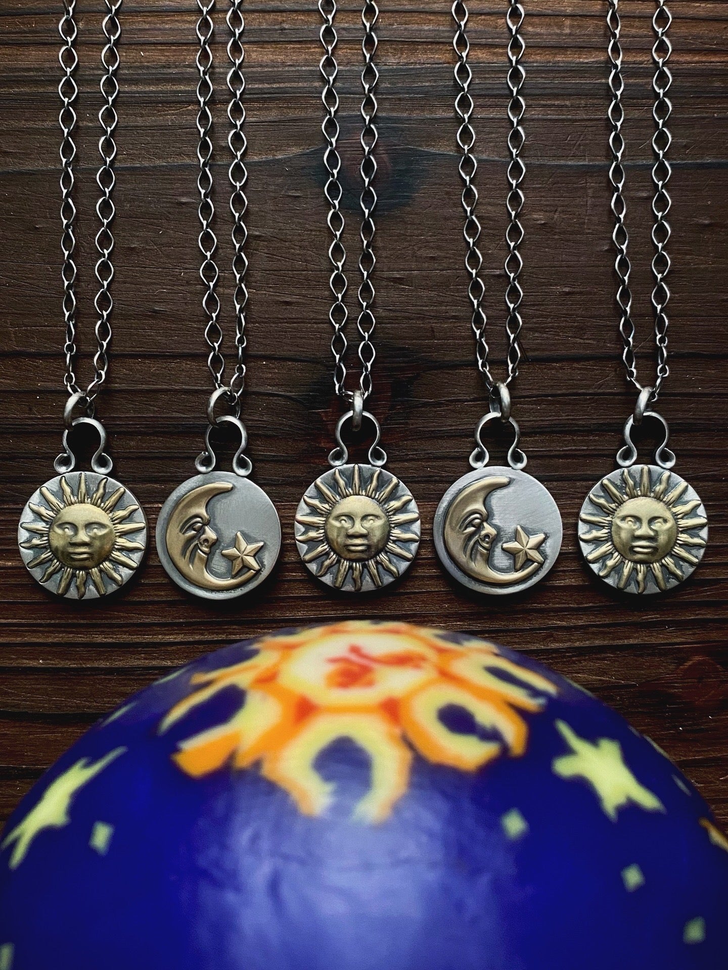 Reversible Luminary Medallion Pendant {5 Week Preorder ✦ Choose Your Chain Length}