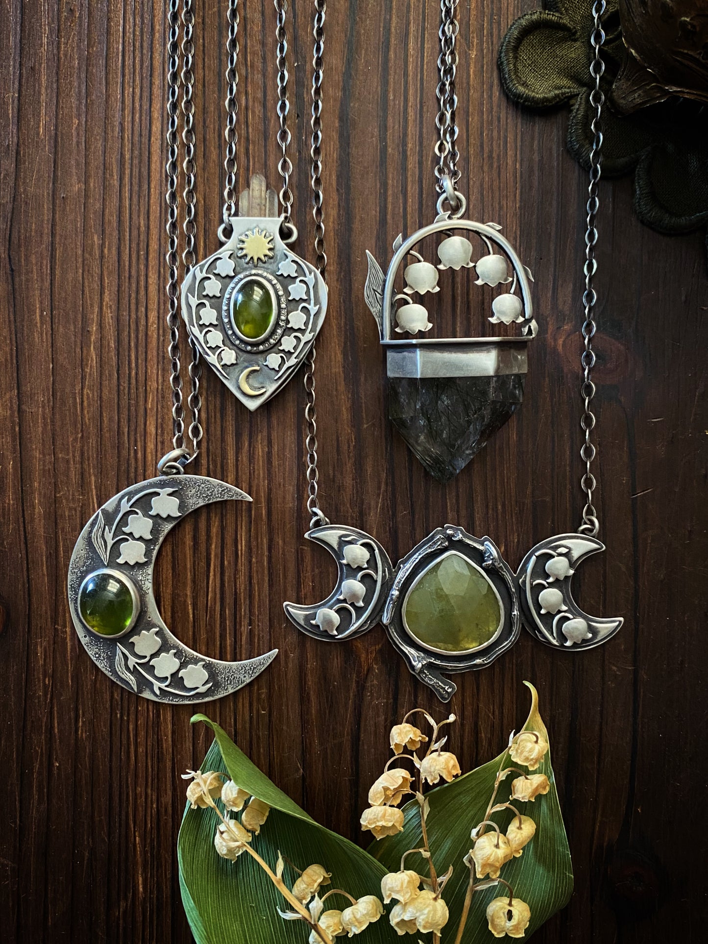 A Potion for Journeys Between Dark & Light Pendant