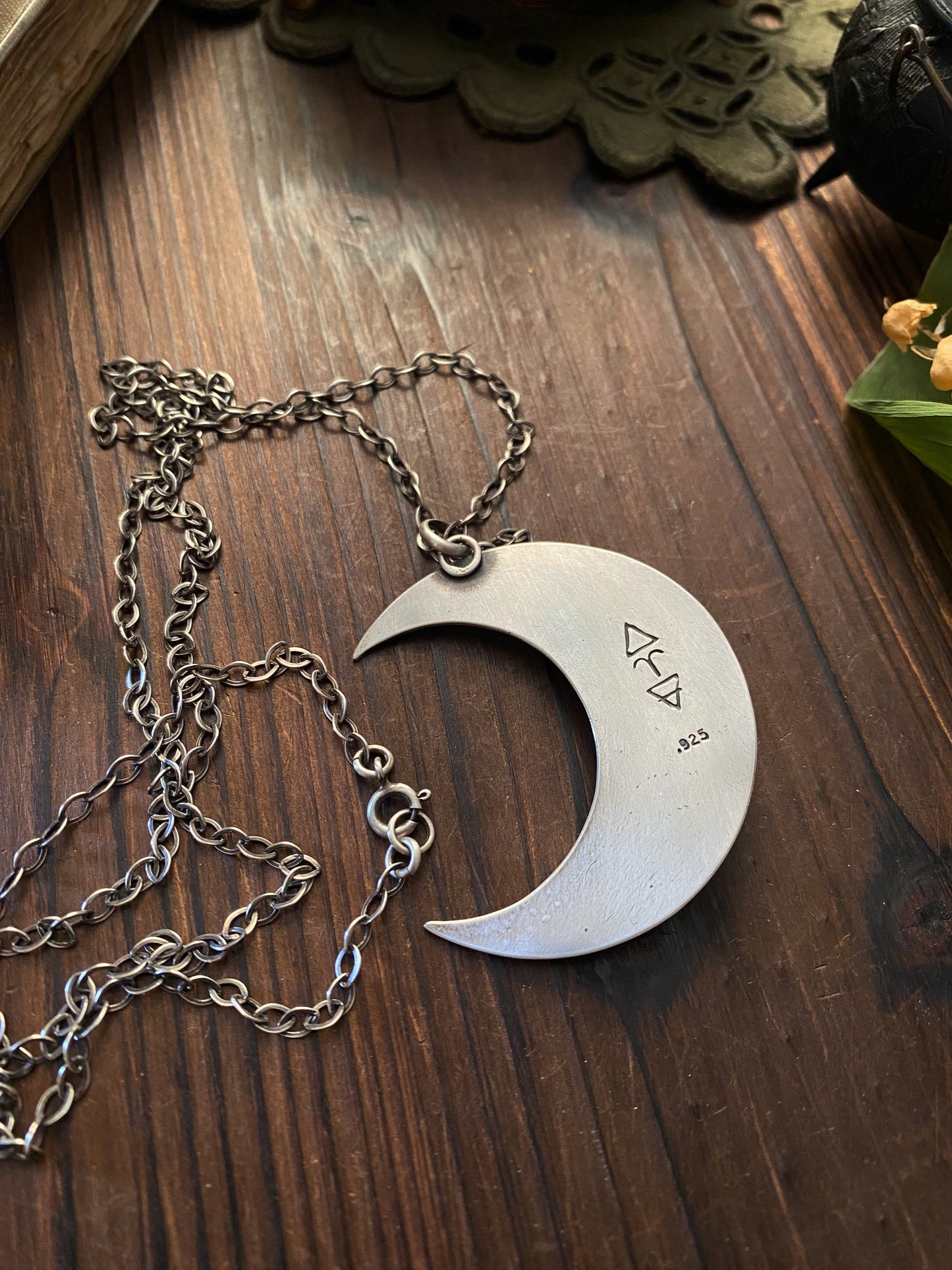 The Guiding Light of Lily of the Valley Pendant