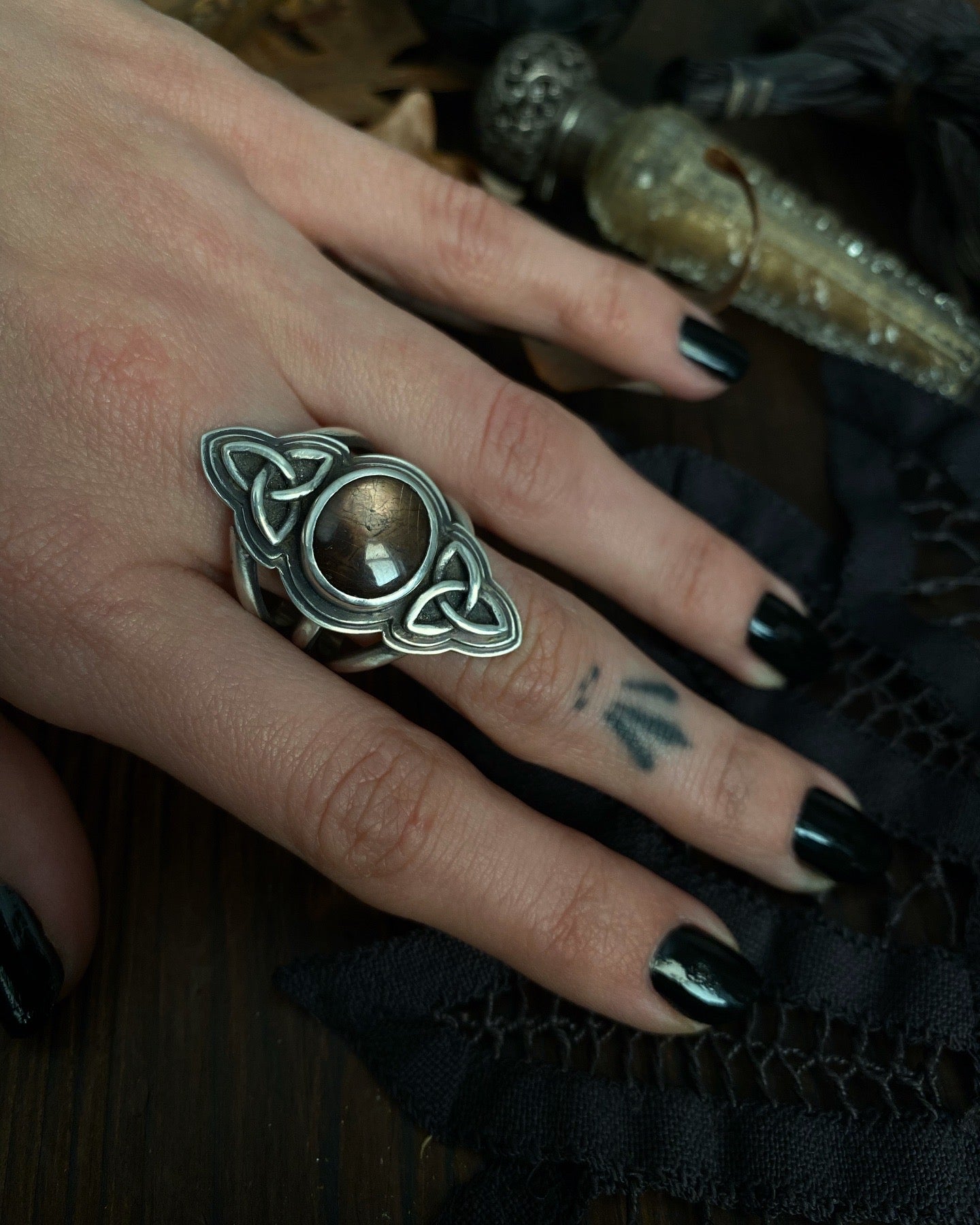 Triquetra Rings