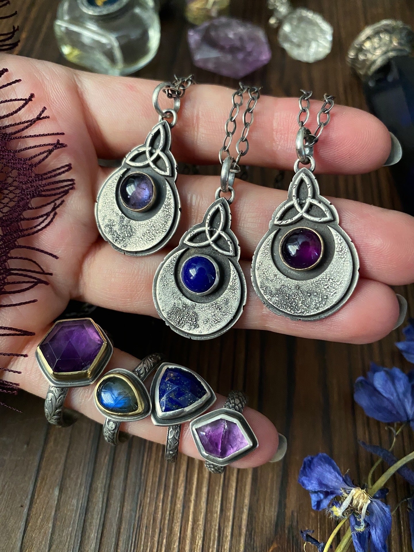 Jewels of the Realm Stacking Rings