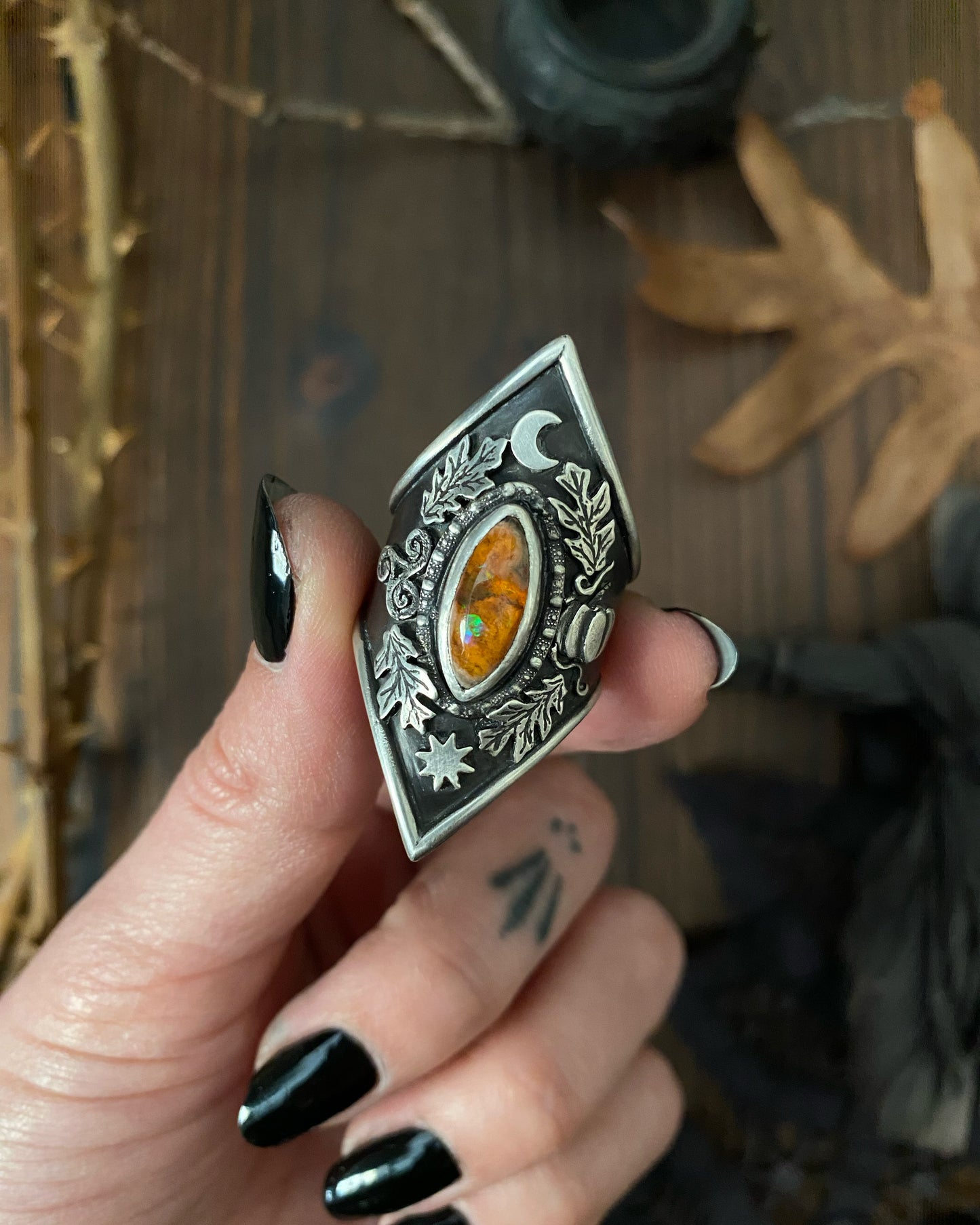 Ancestral Magic Saddle Ring