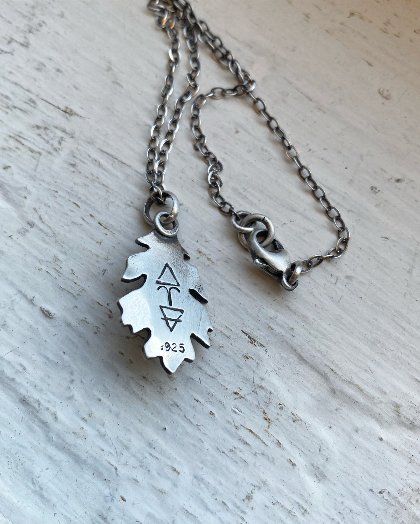 Oak Leaf Pendants