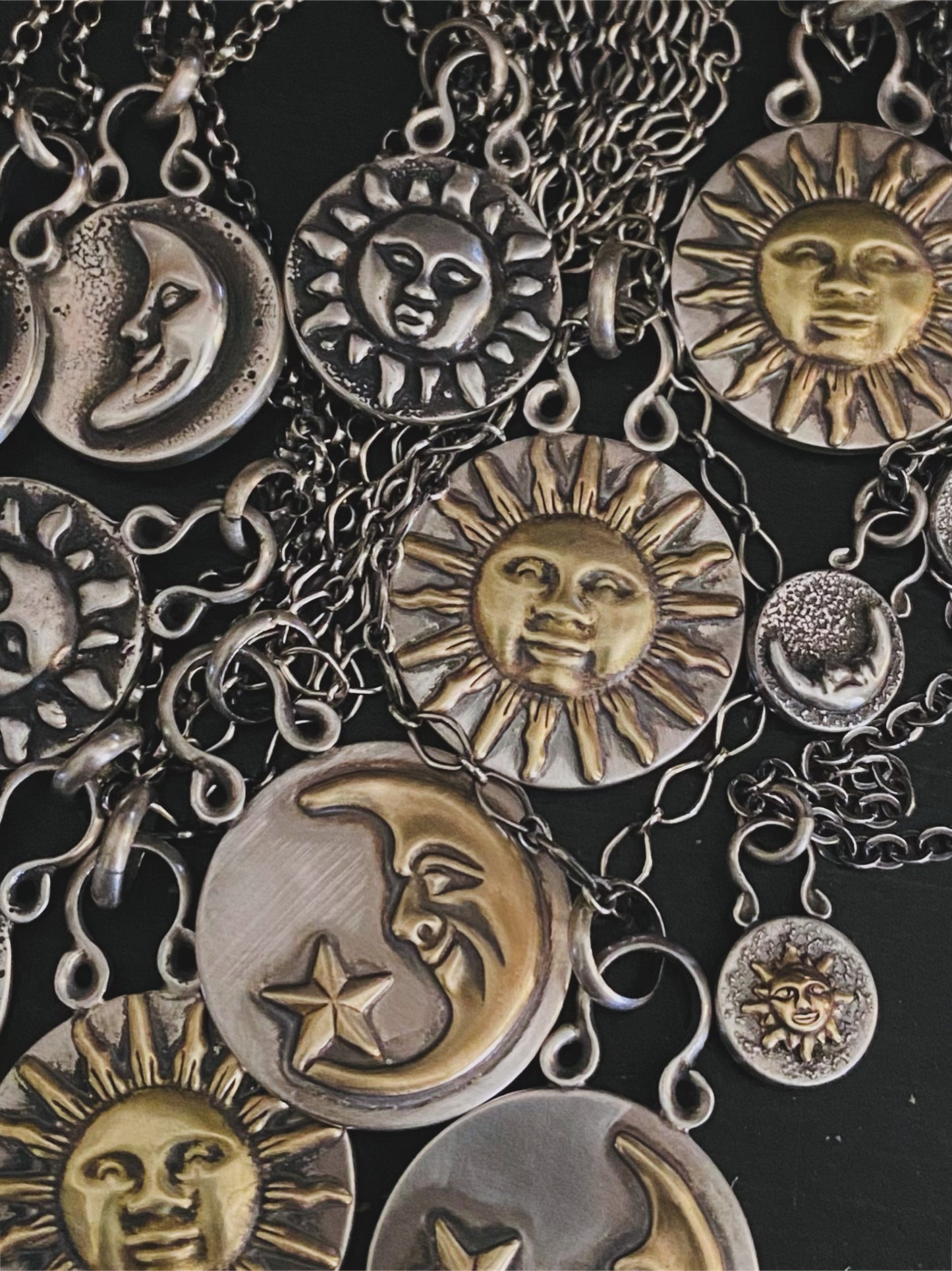 Reversible Luminary Medallion Pendants {1-2 Week Preorder ✦ Choose Your Chain Length}