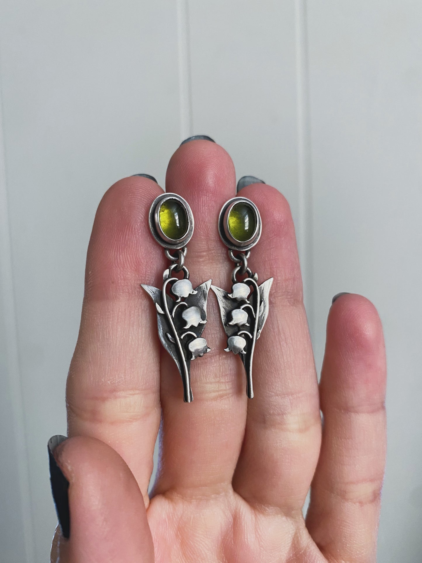 Lily of the Valley Charm Earrings