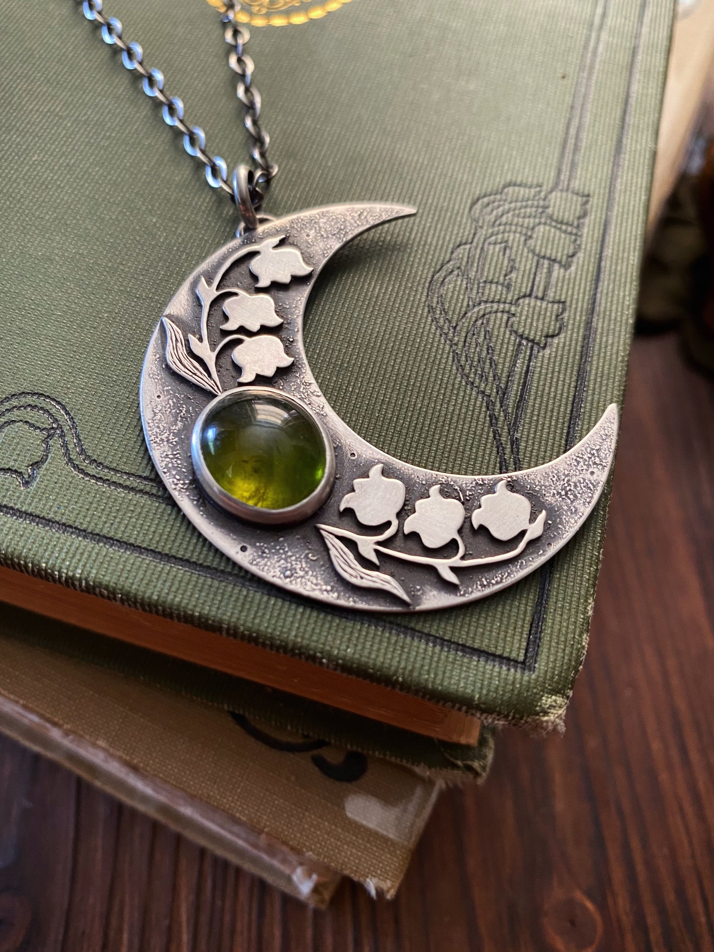 The Guiding Light of Lily of the Valley Pendant