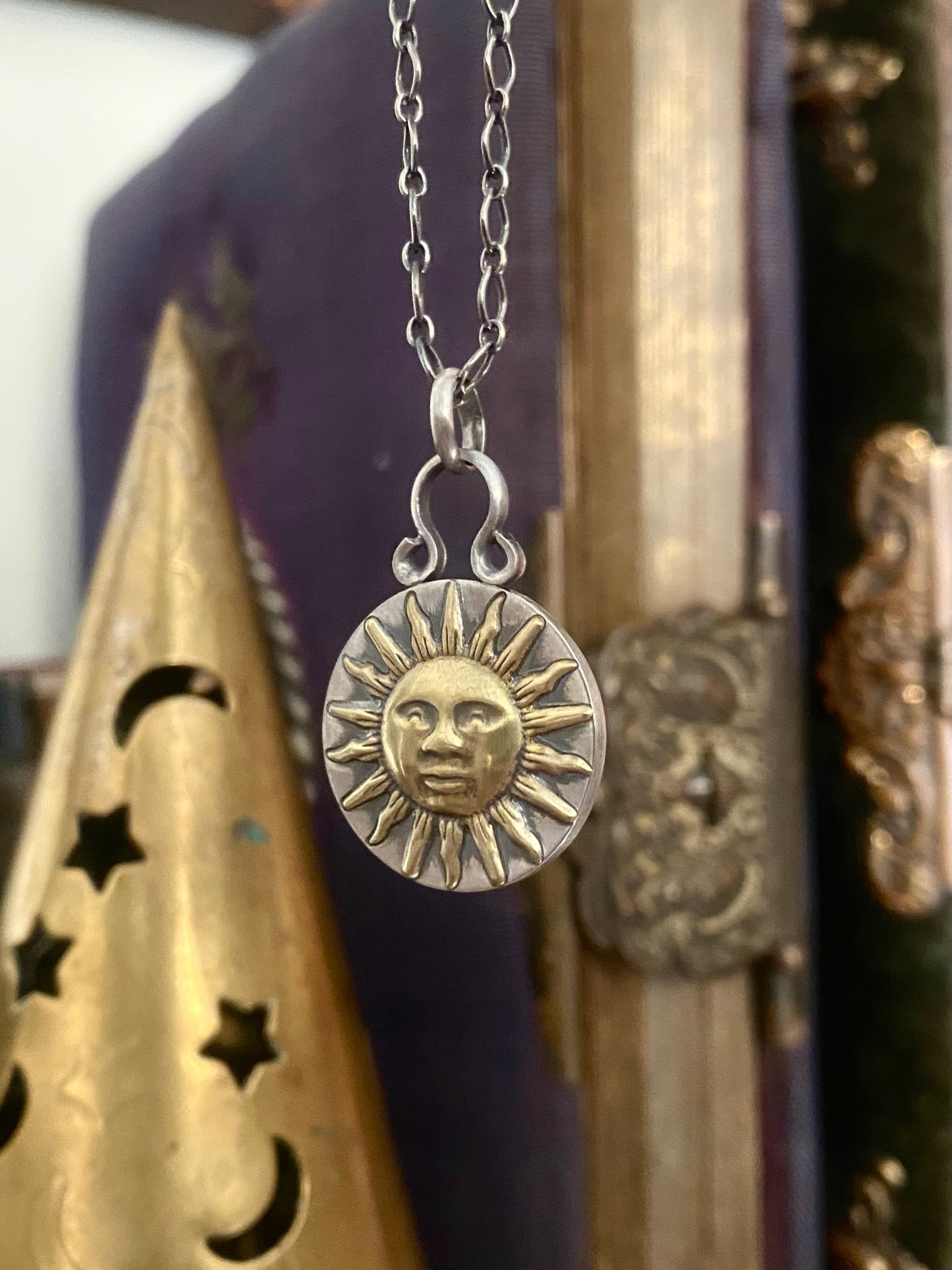 Reversible Luminary Medallion Pendant {5 Week Preorder ✦ Choose Your Chain Length}