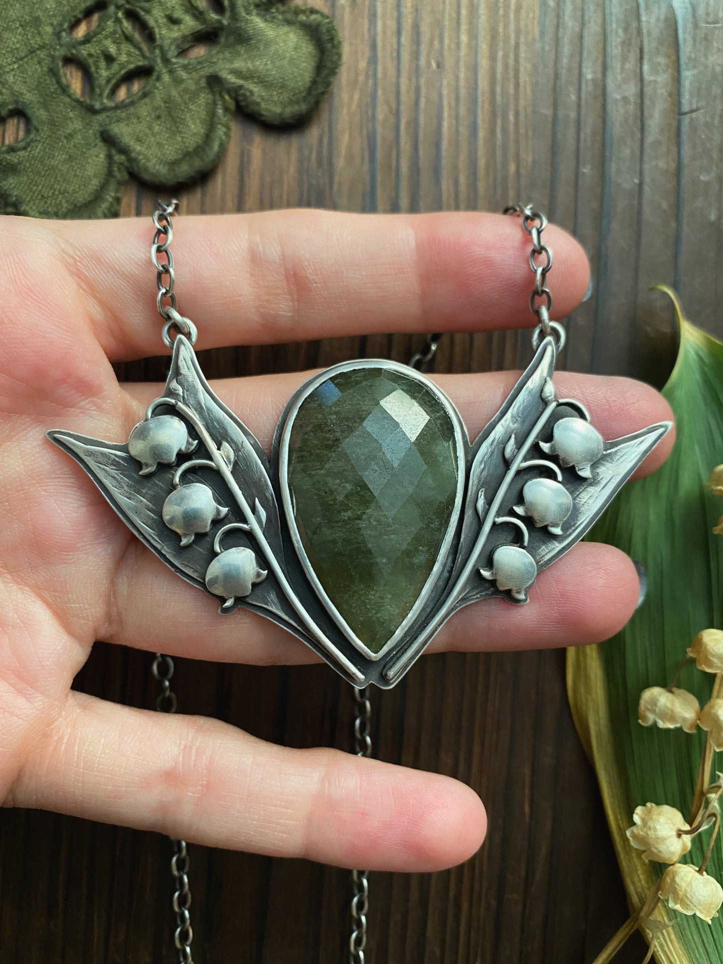 Lily of the Valley Armor Pendant