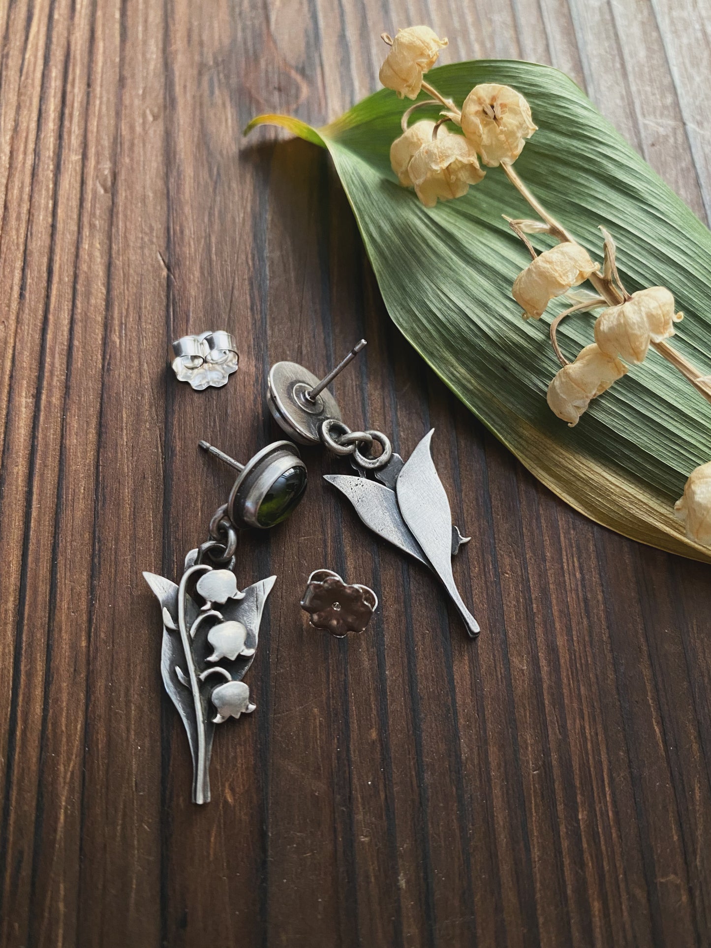 Lily of the Valley Charm Earrings
