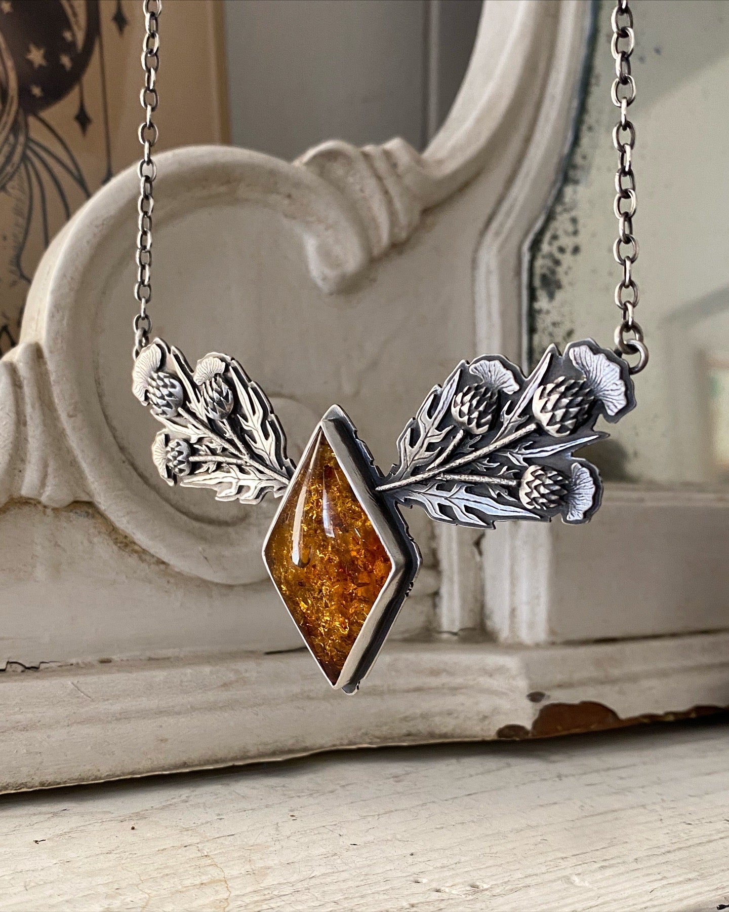 Thistle Armor Necklace