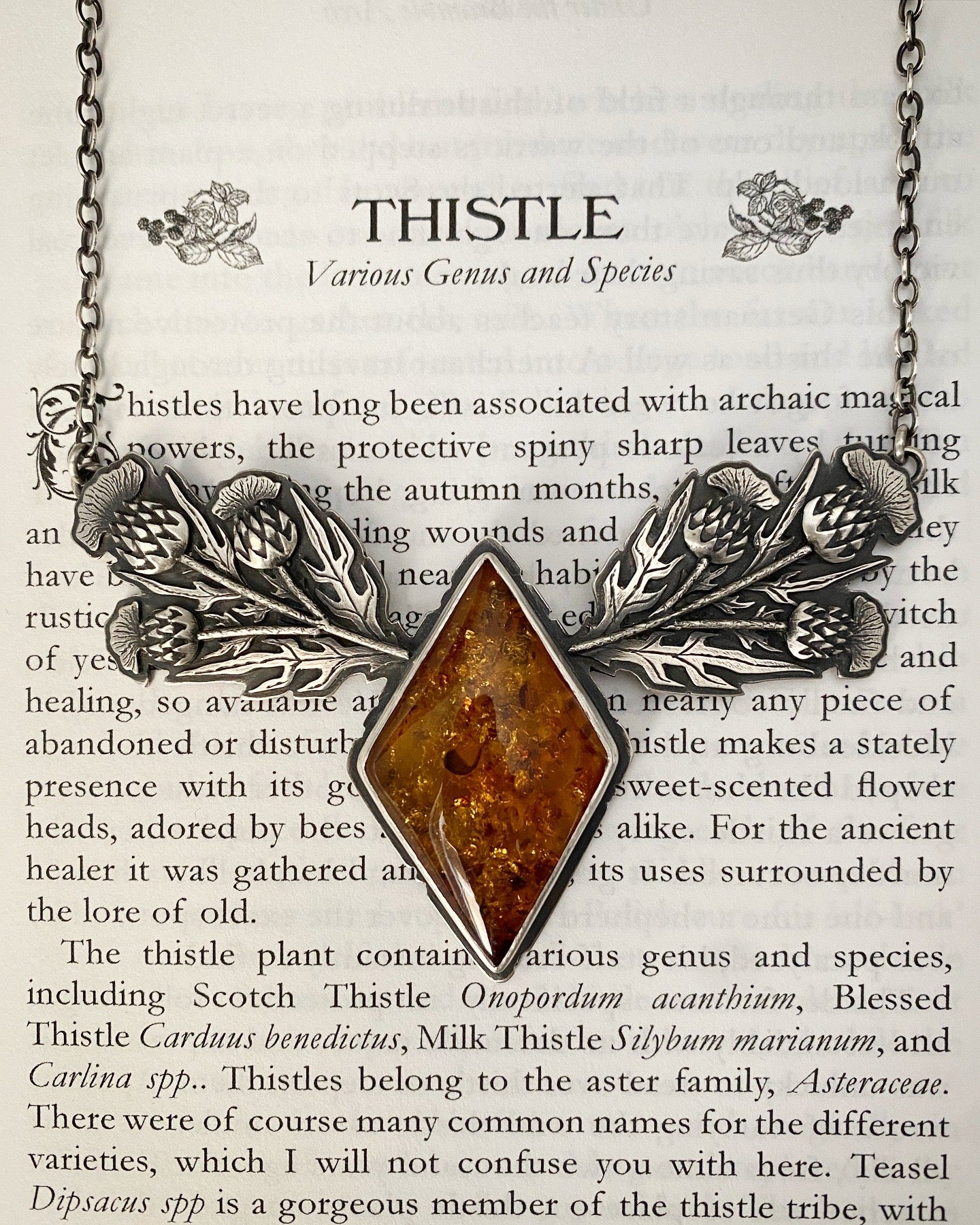 Thistle Armor Necklace