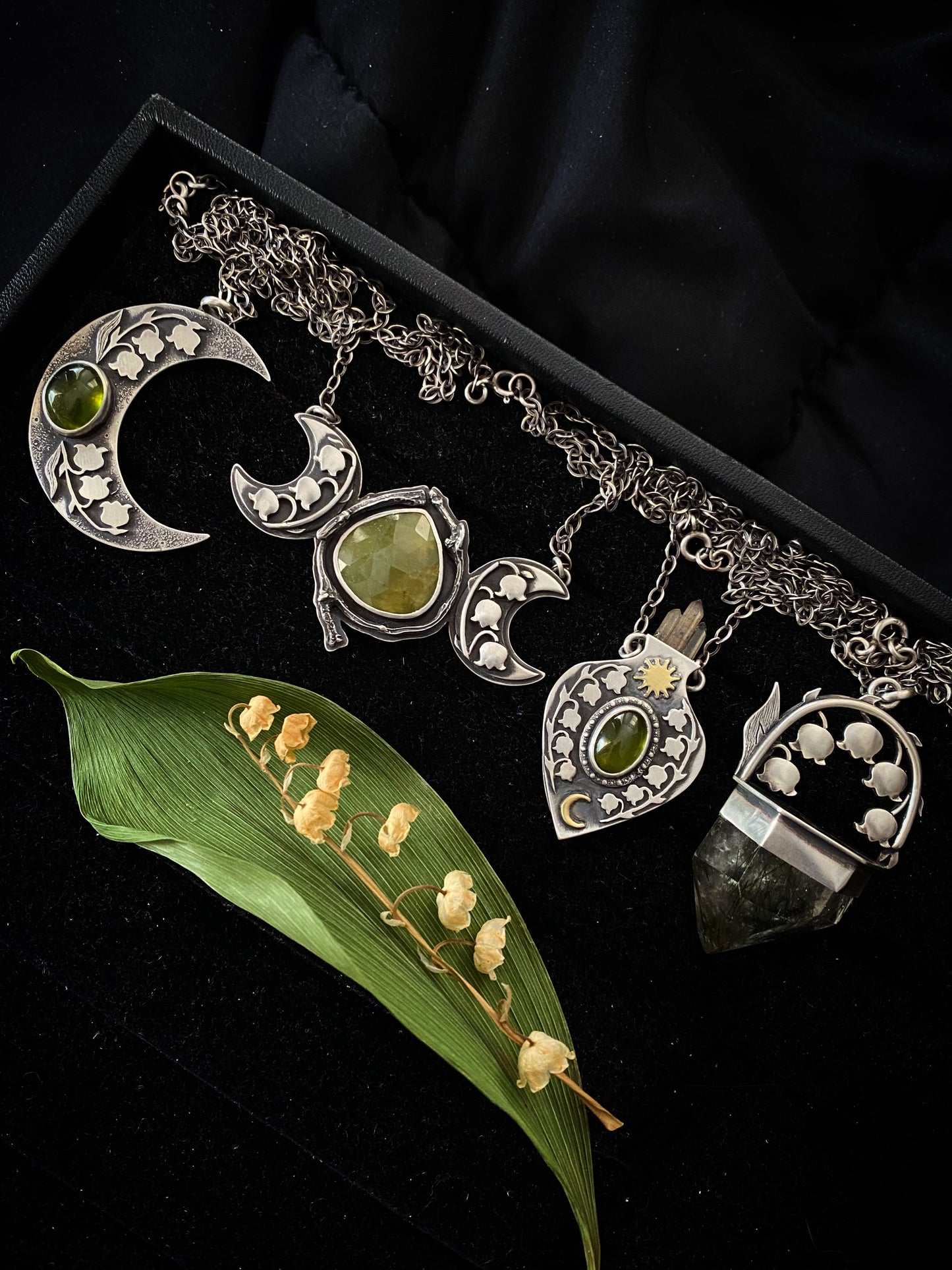 A Potion for Journeys Between Dark & Light Pendant