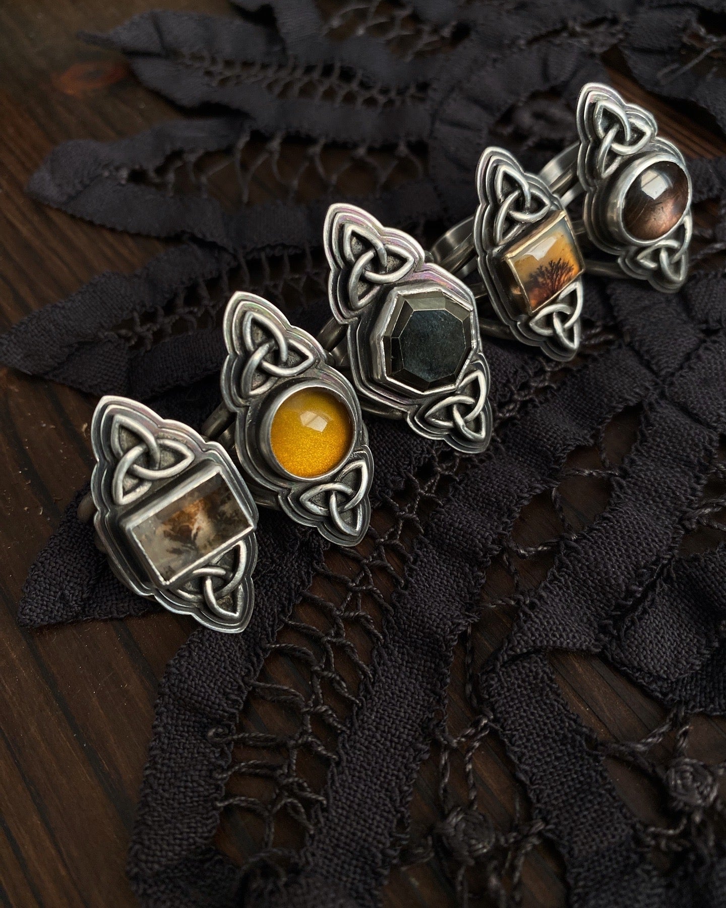 Triquetra Rings