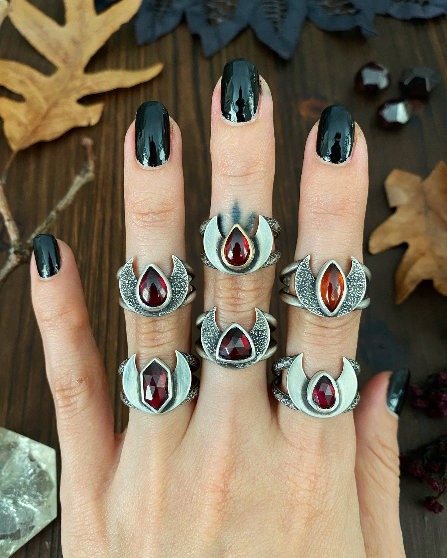 Rising Moon Ring