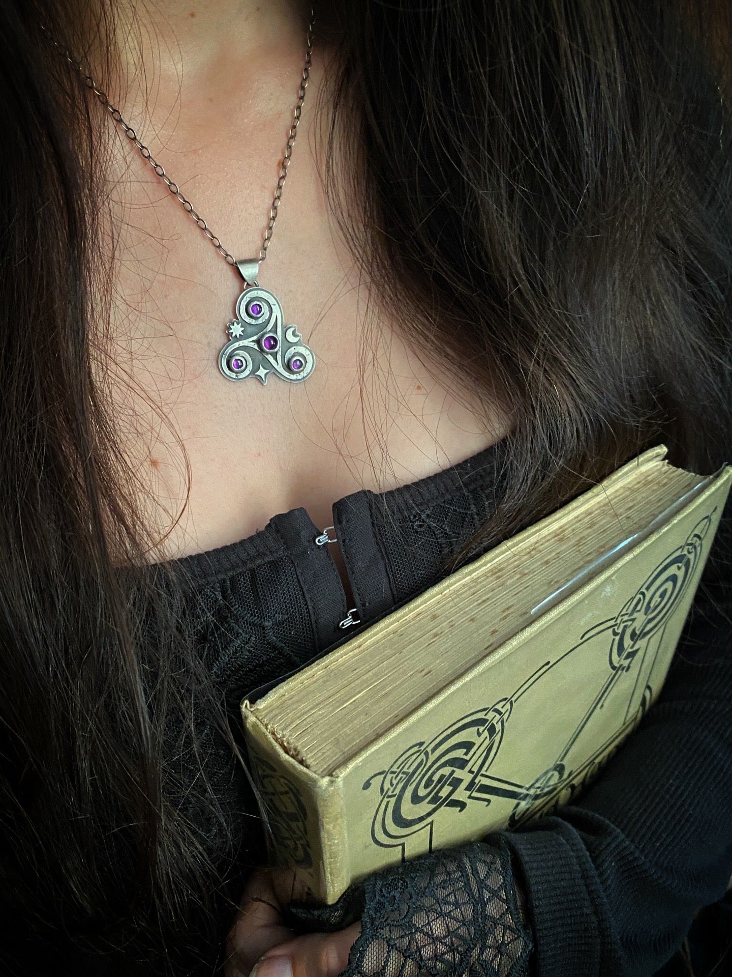 Ancient Spiral Pendants