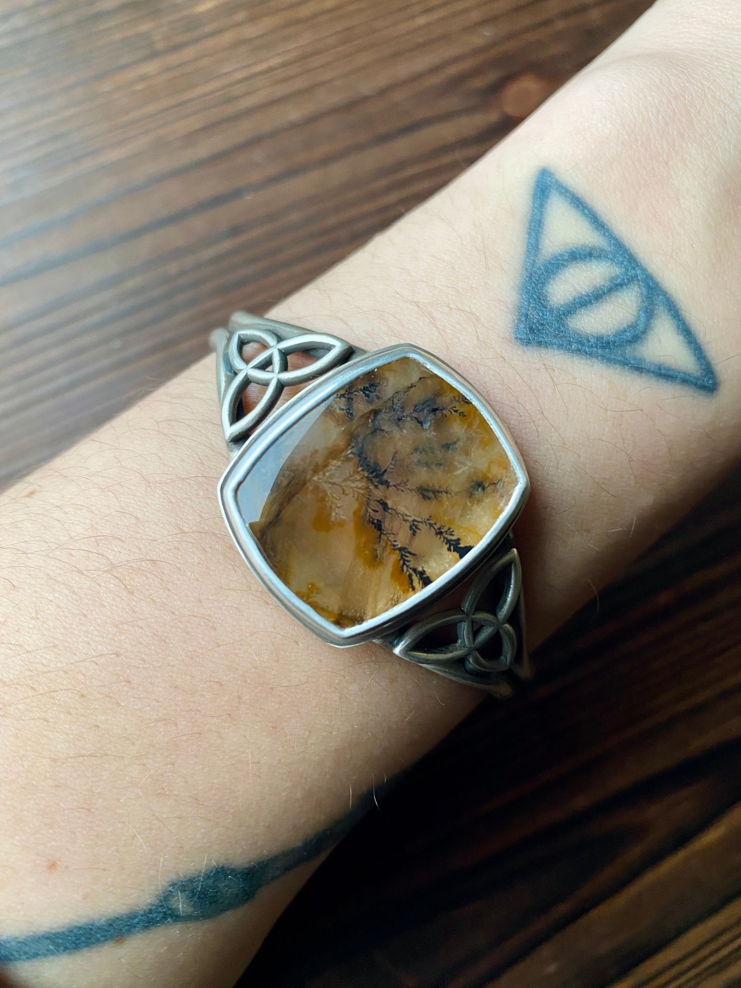 Ancestral Armor Cuff ✦ 5 5/8 inches plus 1 inch opening